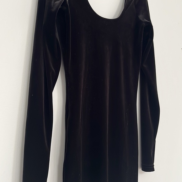 Velvet mini dress - Picture 3 of 6